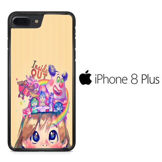 Inside Out Paint Rainbow iPhone 8 Plus Case
