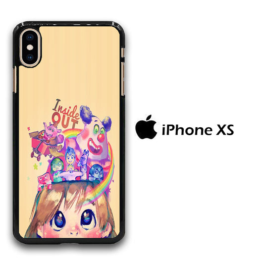 Inside Out Paint Rainbow iPhone Xs Case