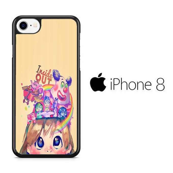 Inside Out Paint Rainbow iPhone 8 Case