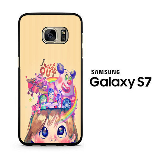 Inside Out Paint Rainbow Samsung Galaxy S7 Case