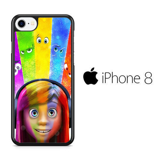 Inside Out Six Colour Character iPhone 8 Case
