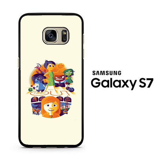 Inside Out Wallpaper Style Samsung Galaxy S7 Case