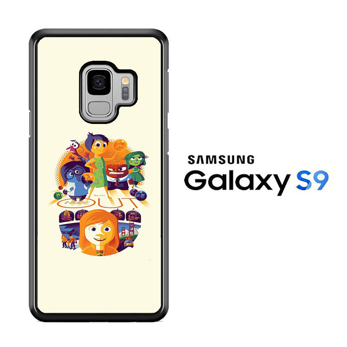 Inside Out Wallpaper Style Samsung Galaxy S9 Case