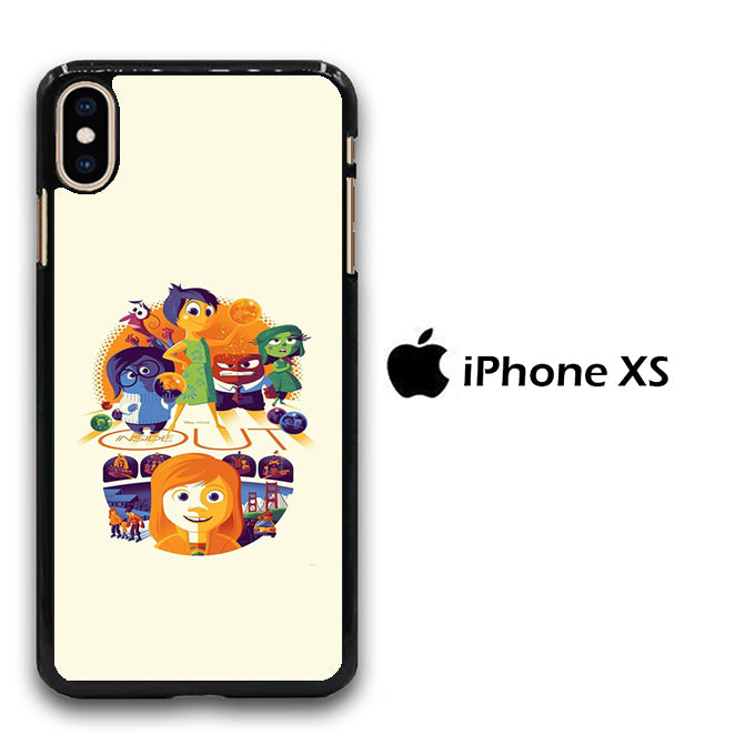 Inside Out Wallpaper Style iPhone Xs Case