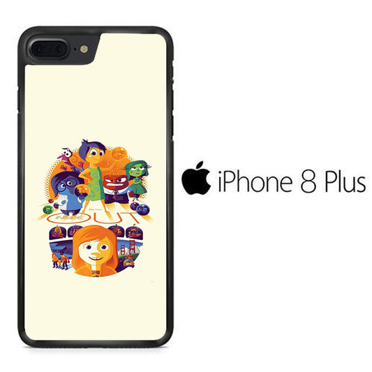 Inside Out Wallpaper Style iPhone 8 Plus Case