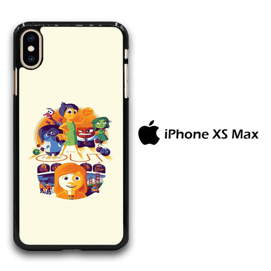 Inside Out Wallpaper Style iPhone Xs Max Case