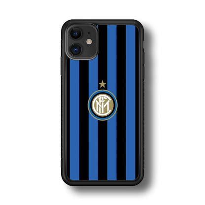 Inter Milan Pattern Of Icon iPhone 11 Case