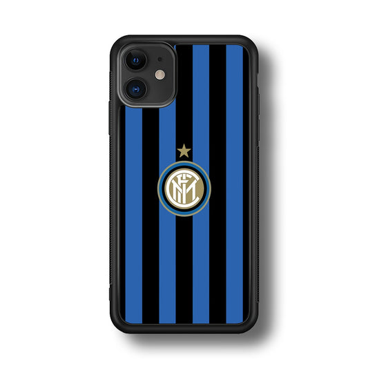 Inter Milan Pattern Of Icon iPhone 11 Case