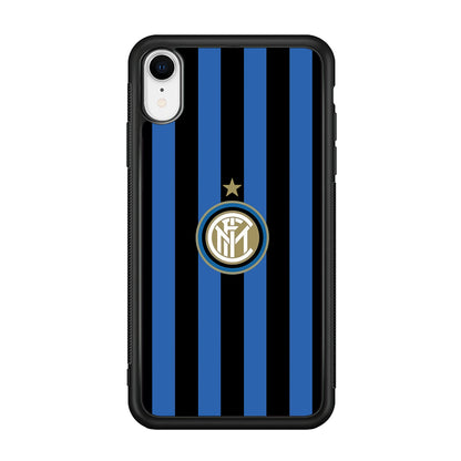 Inter Milan Pattern Of Icon iPhone XR Case