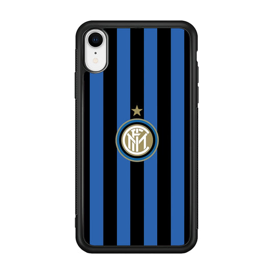 Inter Milan Pattern Of Icon iPhone XR Case
