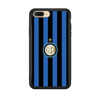 Inter Milan Pattern Of Icon iPhone 8 Plus Case