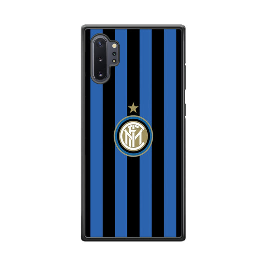 Inter Milan Pattern Of Icon Samsung Galaxy Note 10 Plus Case