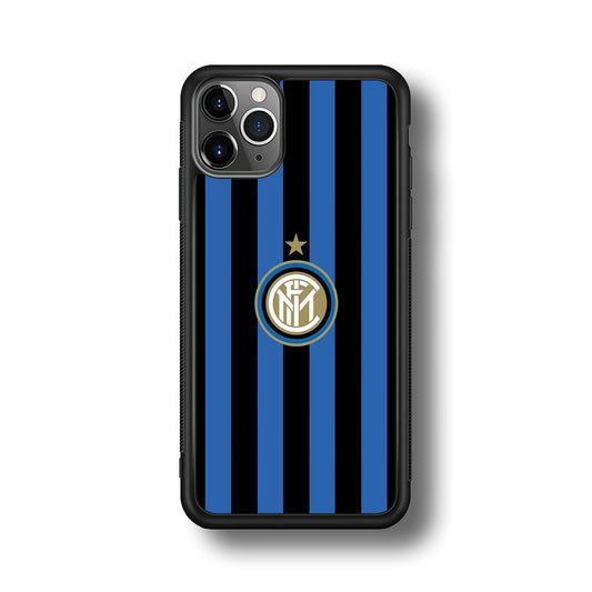 Inter Milan Pattern Of Icon iPhone 11 Pro Case