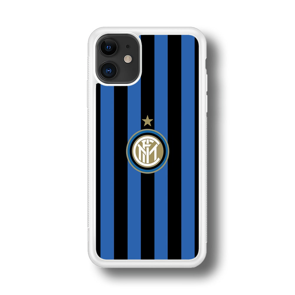 Inter Milan Pattern Of Icon iPhone 11 Case