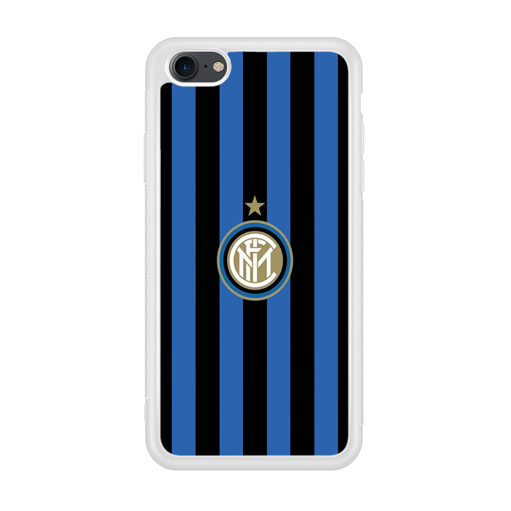 Inter Milan Pattern Of Icon iPhone 8 Case