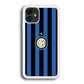 Inter Milan Pattern Of Icon iPhone 12 Case