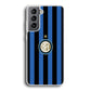 Inter Milan Pattern Of Icon Samsung Galaxy S21 Plus Case