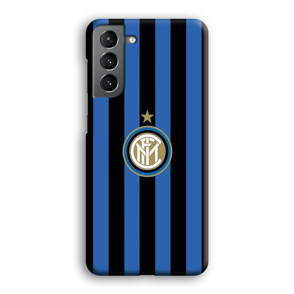 Inter Milan Pattern Of Icon Samsung Galaxy S21 Plus Case