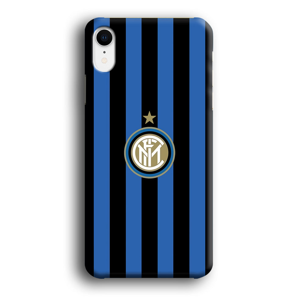 Inter Milan Pattern Of Icon iPhone XR Case