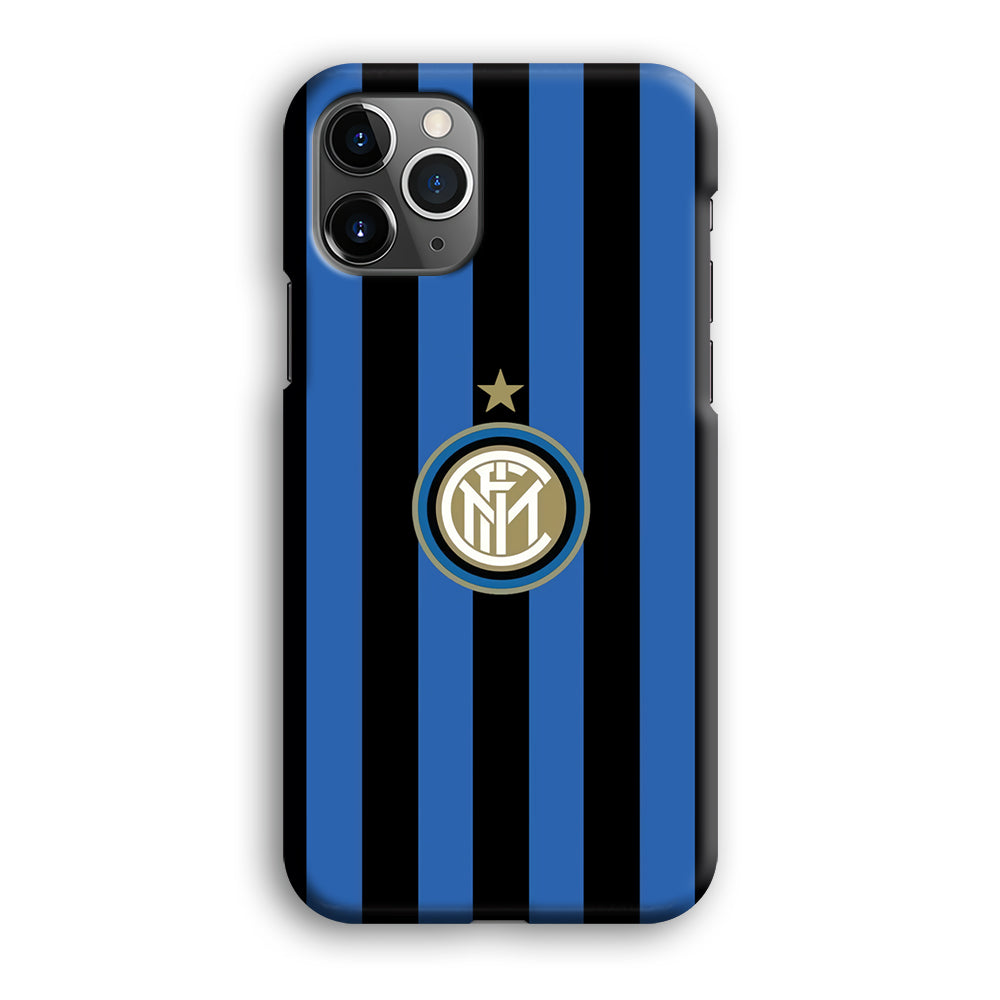 Inter Milan Pattern Of Icon iPhone 12 Pro Case