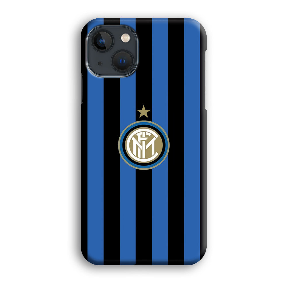 Inter Milan Pattern Of Icon iPhone 13 Case