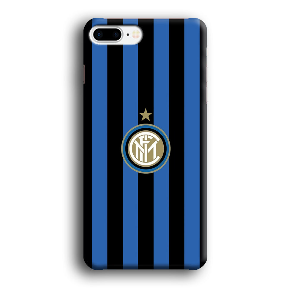 Inter Milan Pattern Of Icon iPhone 8 Plus Case