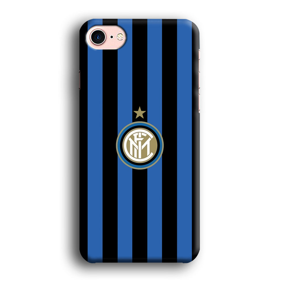 Inter Milan Pattern Of Icon iPhone 7 Case