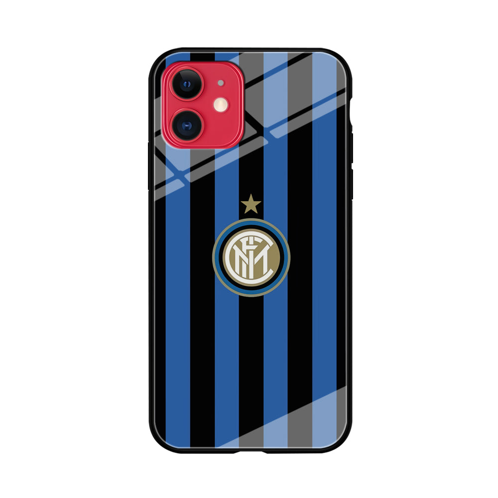 Inter Milan Pattern Of Icon iPhone 11 Case