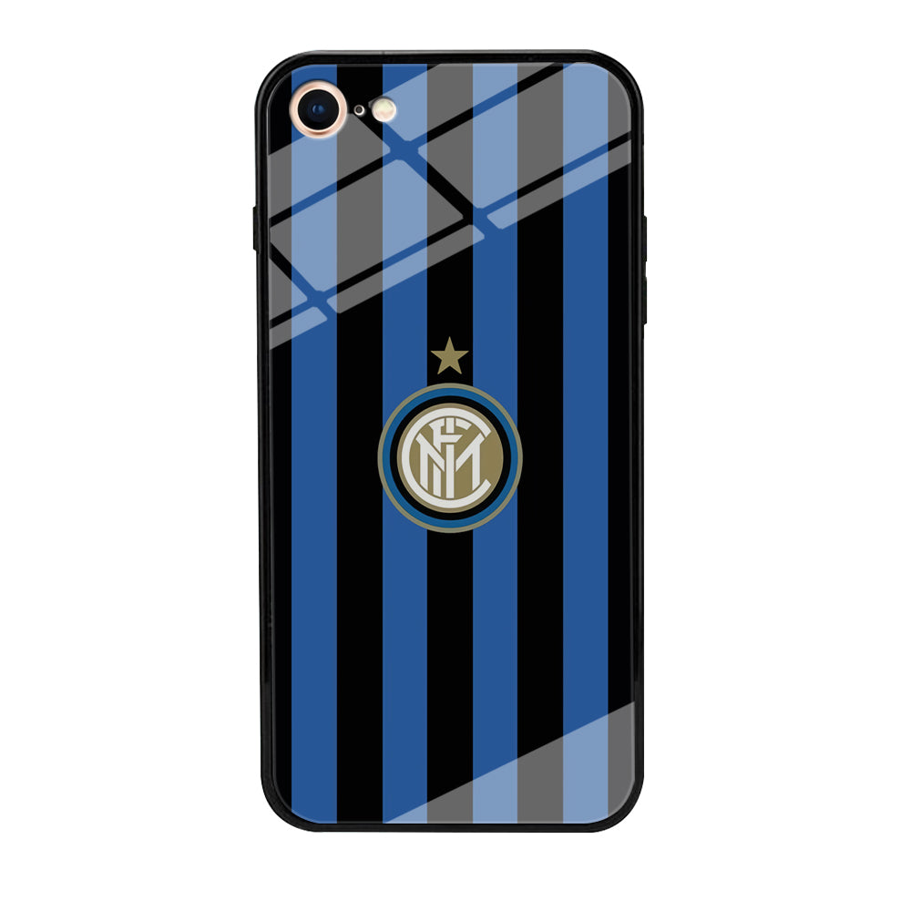 Inter Milan Pattern Of Icon iPhone 8 Case