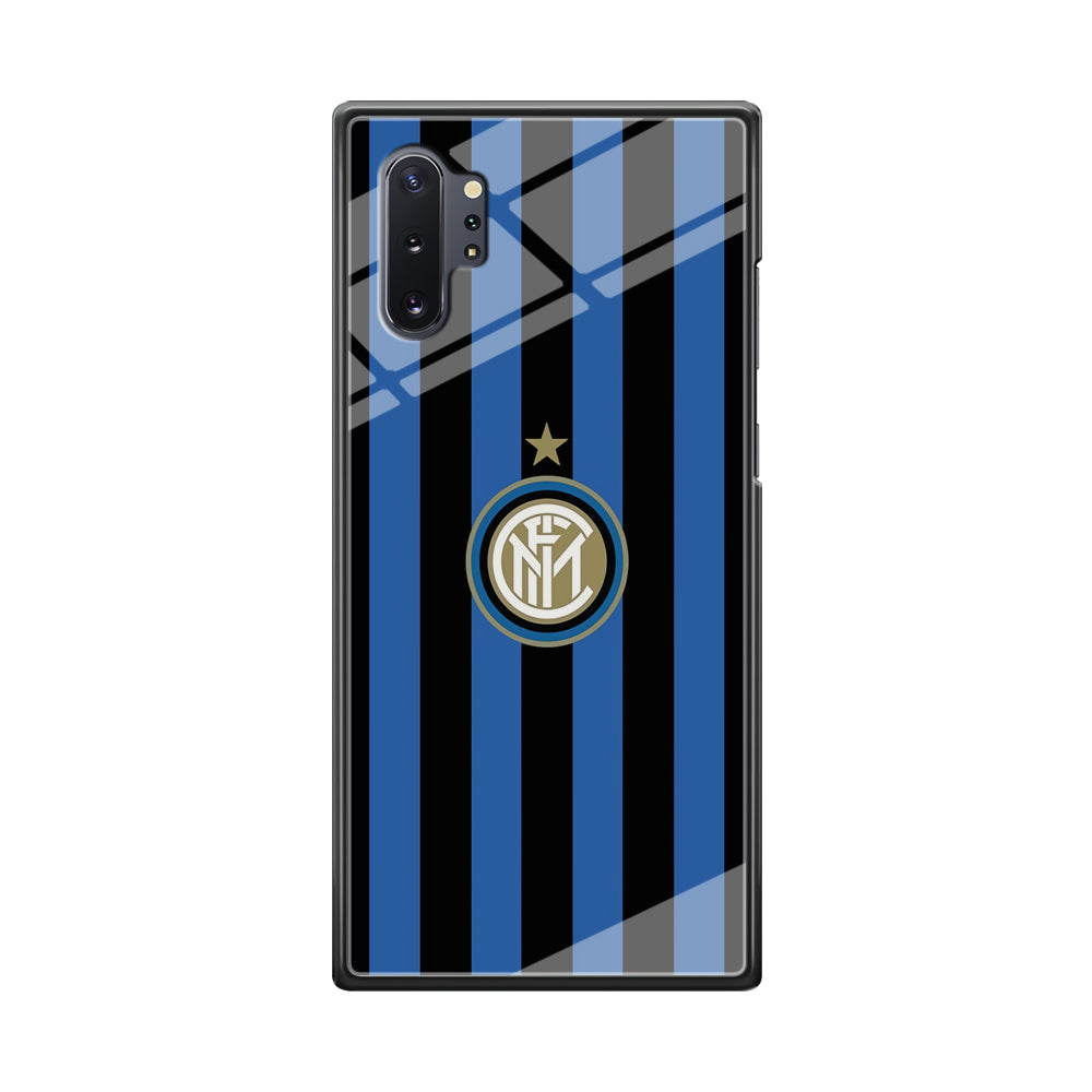 Inter Milan Pattern Of Icon Samsung Galaxy Note 10 Plus Case