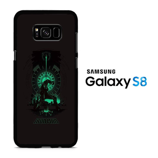 Ironman Grey Neon Samsung Galaxy S8 Case - ezzyst