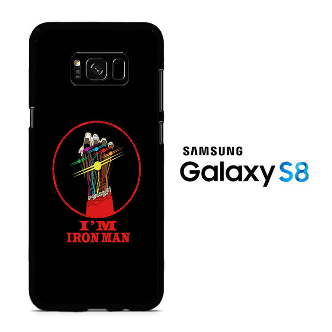 Ironman Hand Thanos Power Samsung Galaxy S8 Case