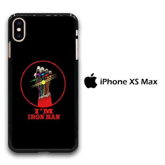 Ironman Hand Thanos Power iPhone Xs Max Case