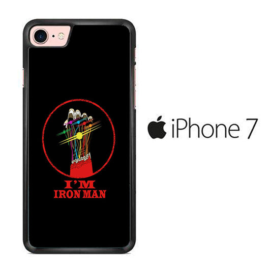 Ironman Hand Thanos Power iPhone 7 Case