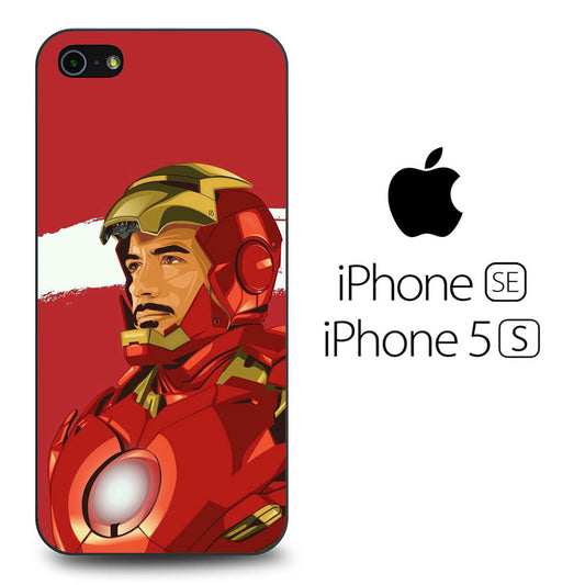 Ironman Red White Stripe iPhone 5 | 5s Case - Ezzystore