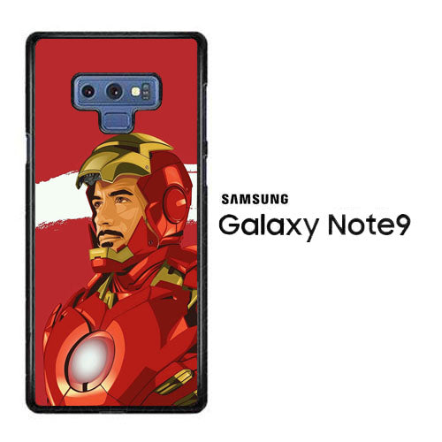 Ironman Red White Stripe Samsung Galaxy Note 9 Case