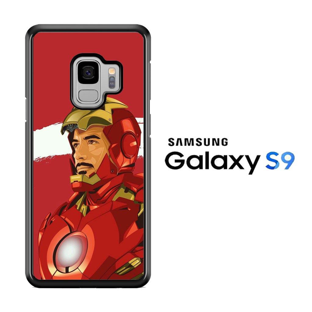 Ironman Red White Stripe Samsung Galaxy S9 Case - ezzyst