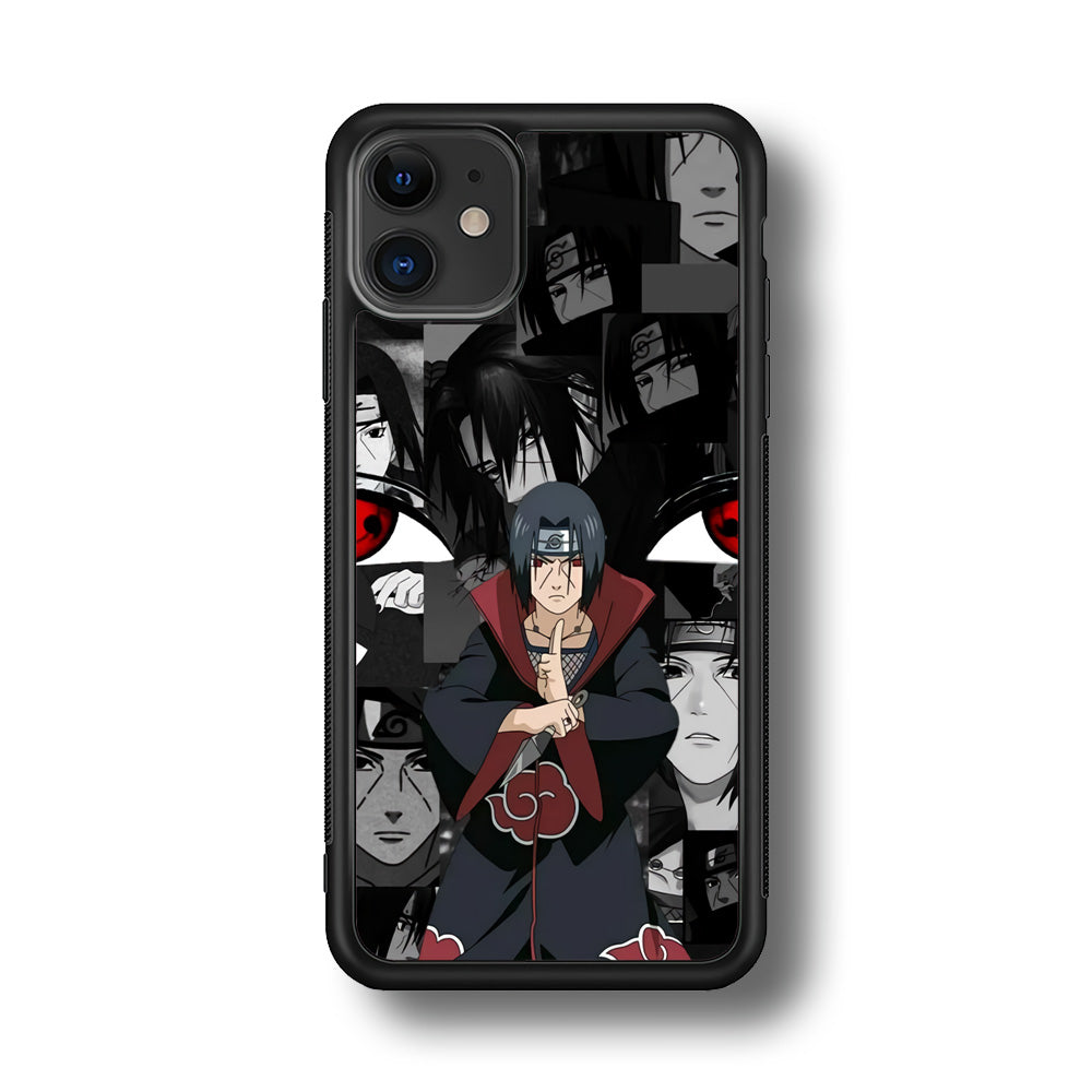 Itachi Uchiha Akatsuki Team iPhone 11 Case