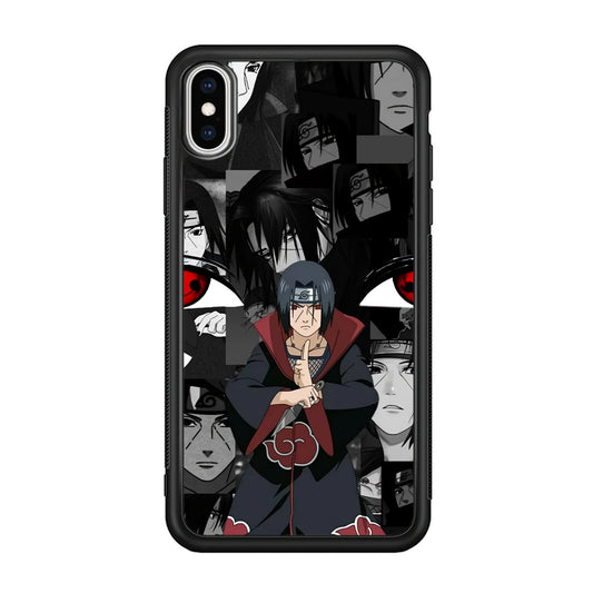Itachi Uchiha Akatsuki Team iPhone XS Case