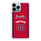 Custom Jersey Atlanta Braves MLB Phone Case