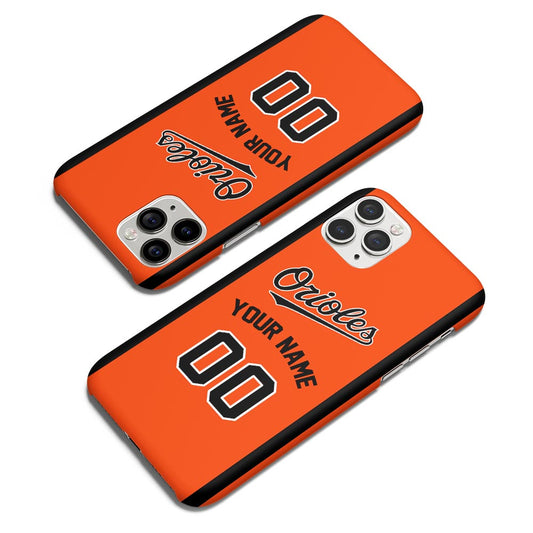 Custom Jersey Baltimore Orioles MLB Phone Case