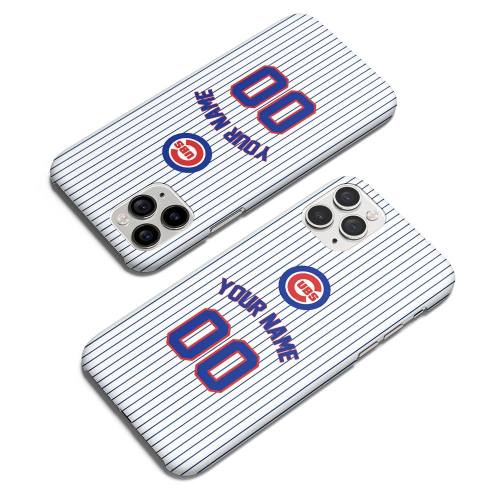 Custom Jersey Chicago Cubs MLB Phone Case
