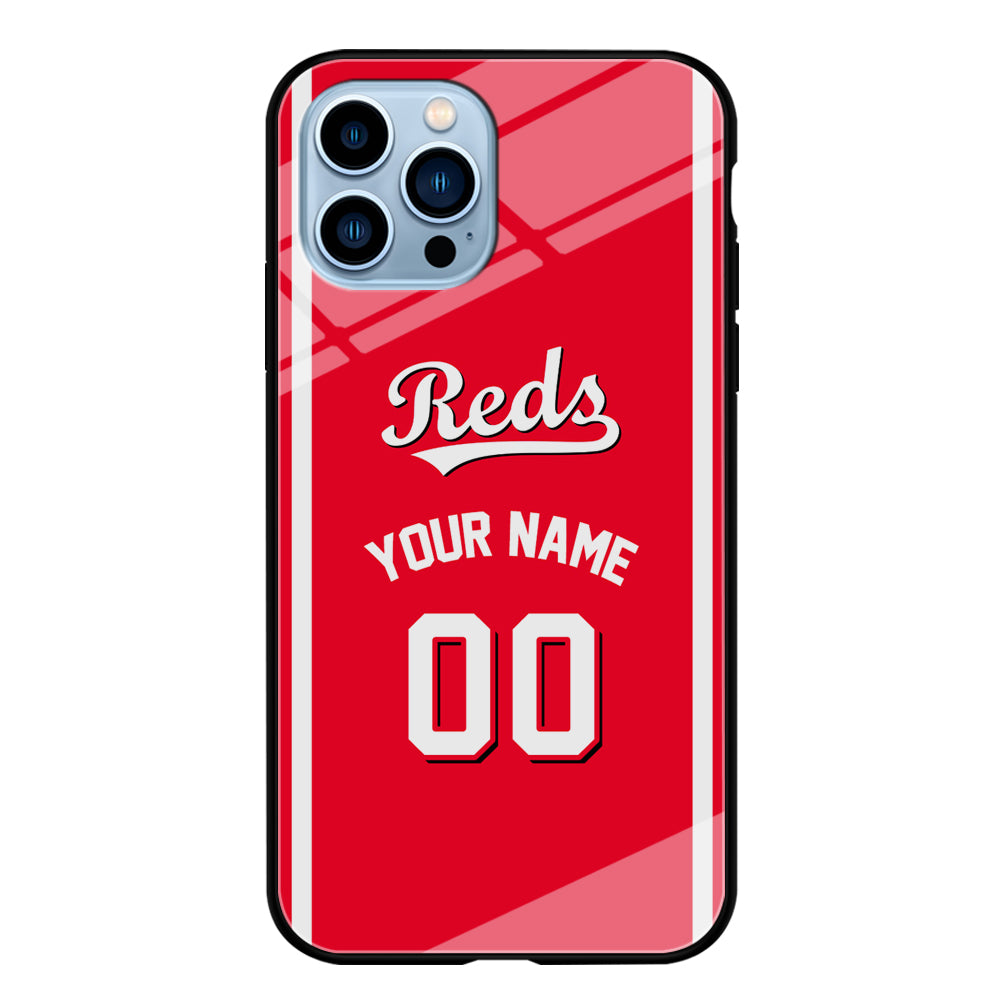 Custom Jersey Cincinnati Reds MLB Phone Case