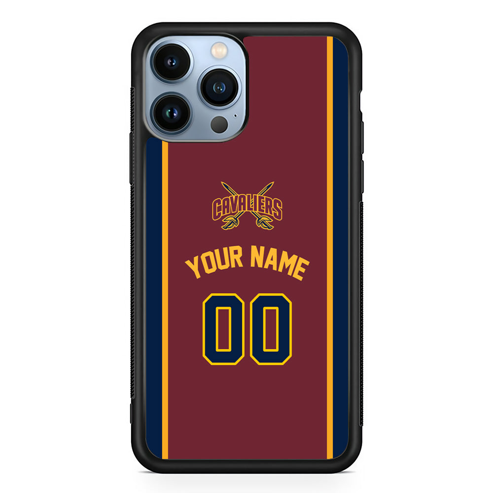 Custom Jersey Cleveland Cavaliers NBA Phone Case