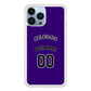 Custom Jersey Colorado Rockies MLB Phone Case