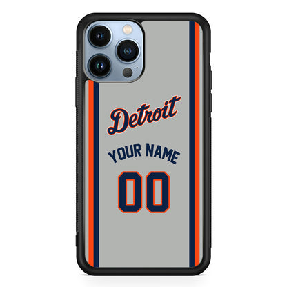 Custom Jersey Detroit Tigers MLB Phone Case