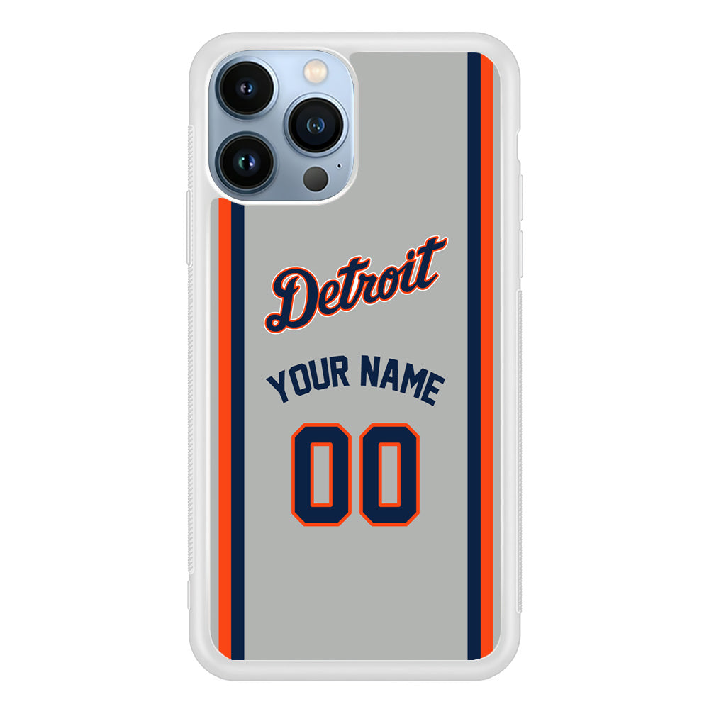 Custom Jersey Detroit Tigers MLB Phone Case