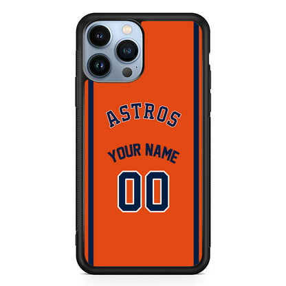 Custom Jersey Houston Astros MLB Phone Case