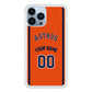 Custom Jersey Houston Astros MLB Phone Case