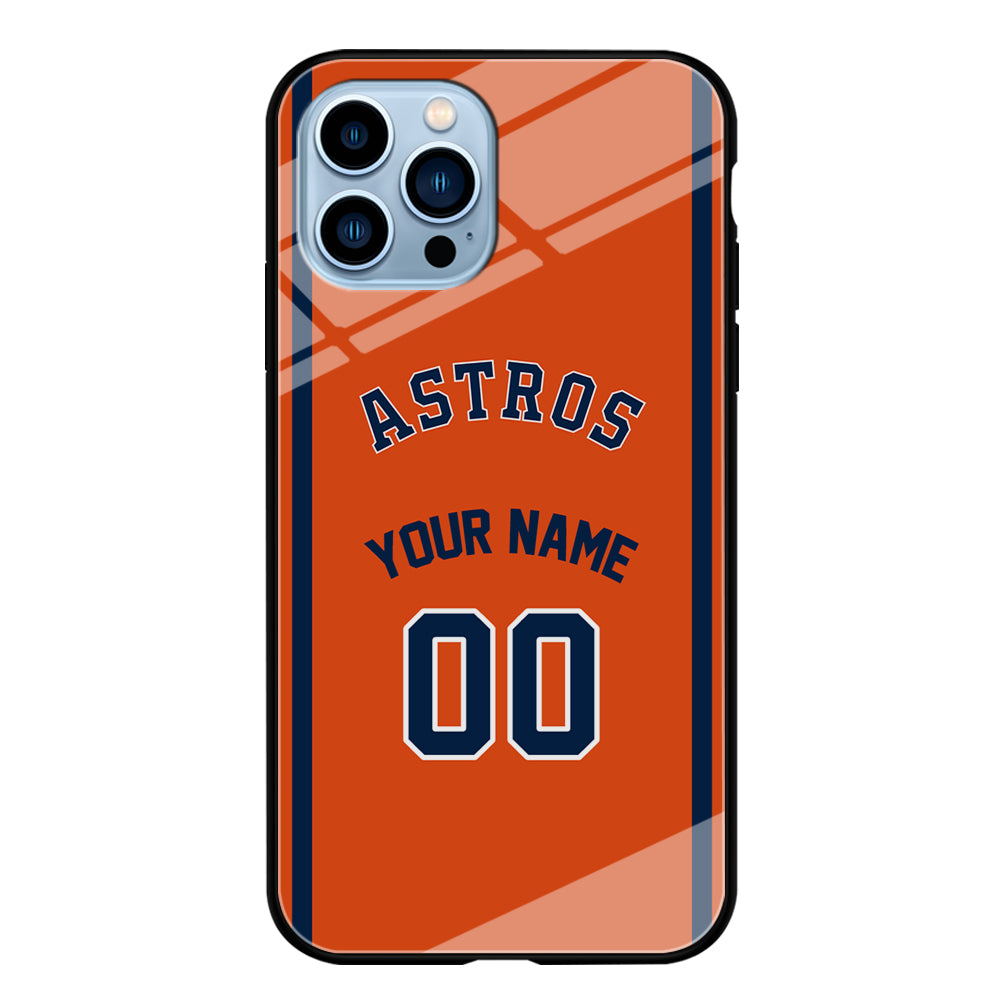 Custom Jersey Houston Astros MLB Phone Case